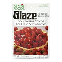 MPK Foods - Strawberry Glaze Mix, 28 Gram