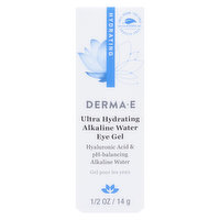 Derma E - Hydrating Alkaline Water Eye Gel, 14 Gram