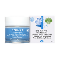 Derma E - Hydrating Night Cream, 56 Gram