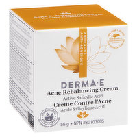 Derma E - Acne Rebalancing Cream, 56 Gram