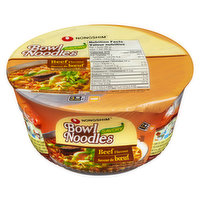 Nong Shim - Bowl Noodle Soup - Beef Flavour, 86 Gram