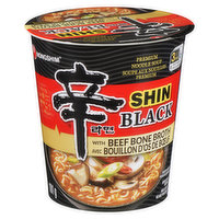 Nong Shim - Shin Black Noodle Soup Mix Cup Spicy, 101 Gram