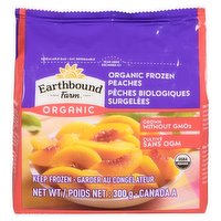 Earthbound Farms - Peaches Frozen Organic, 300 Gram