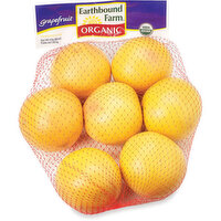 Grapefruit - Organic, Bag 4lb, 1 Each