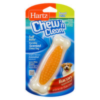 Hartz - Chew 'n Clean Tuff Bone Bacon Scented, 1 Each