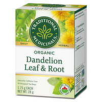 Traditional Medicinals - Tea Dandelion Leaf Root, 16 Each