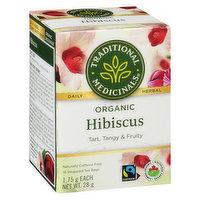 Traditional Medicinals - Tea Hibiscus, 16 Each