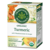 Traditional Medicinals - Tea Turmeric Ginger, 16 Each