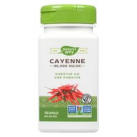 Nature's Way - Cayenne Pepper Digestive Aid 40000 HU, 100 Each