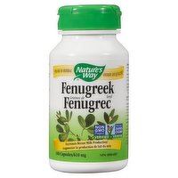 Nature's Way - Fenugreek Seed 610mg, 100 Each