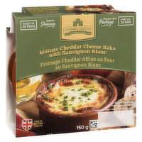 Coombe Castle - Mature Cheddar Cheese Bake with Sauvignon Blanc, 150 Gram