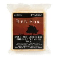 Red Fox - Aged Red Leicester Cheese, 200 Gram