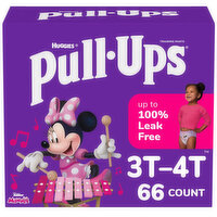 HUGGIES Pull-Ups - Learn Design Girls 3T-4T Giga, 66 Each