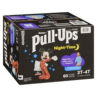 HUGGIES Pull-Ups - Night 3T-4T Boy Giga, 60 Each