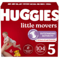 Huggies - Little Movers Diapers Step 5 Mega