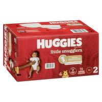 HUGGIES - Little Snugglers Diapers Step 2, 72 Each