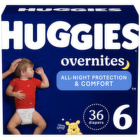 Huggies - Overnite Diapers Step 6 Giga Jr, 36 Each