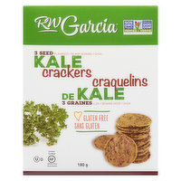 Rw Garcia - Kale Crackers, 180 Gram