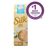 Silk - Oat Coffee Creamer, Vanilla, 890 Millilitre