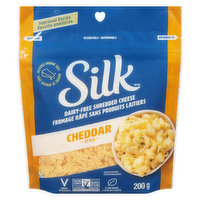 Silk - Finely Shredded Cheddar Dairy Free, 200 Gram