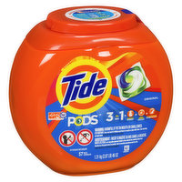 Tide - Pods 3in1 Laundry Detergent, Original, 57 Each