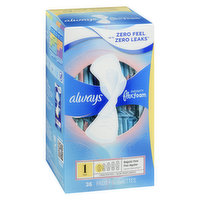 Always - Infinity Maxi Pads - Flex Foam Regular Size 1, 36 Each