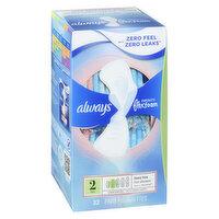 Always - Infinity Maxi Pads - Flex Foam Heavy Flow Size 2, 32 Each