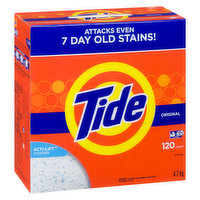 Tide - Powder Laundry Detergent - HE Original, 4.7 Kilogram