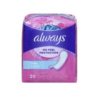 Always - Panty Liner, Thin, 20 Each