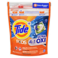 Tide - Pods 4in1 With Ultra OXI, 23 Each