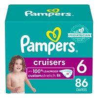 Pampers - Cruisers Size 6, 86 Each