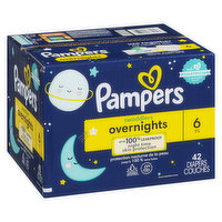 Pampers - Swaddlers Overnight Size 6, 42 Each