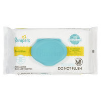 Pampers - Sensitive Baby Wipes, 56 Each