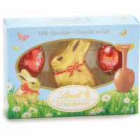 Lindt - Lindor Mini Gold Bunny & Eggs Gift Pack, 26 Gram