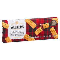 Walkers - All-Butter Shortbread Fingers, 150 Gram