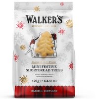 Walker's - Mini Festive Shortbread Trees