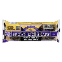 Edward & Son - Brown Rice Snaps Black Sesame, 100 Gram