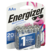 Energizer - Ultimate Lithium AA8, 8 Each