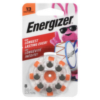 Energizer - Long Tabs Hearing Aid Batteries 13