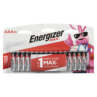 Energizer - Max AAA16, 16 Each