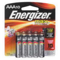 Energizer - Max Batteries AAA10, 10 Each