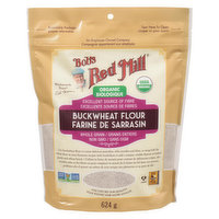 Bob's Red Mill - Organic Buckwheat Flour, 624 Gram