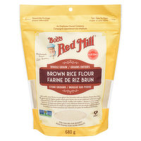 Bobs Red Mill - Brown Rice Flour GF, 680 Gram