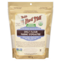 Bob's Red Mill - Organic Spelt Flour Whole Grain, 567 Gram