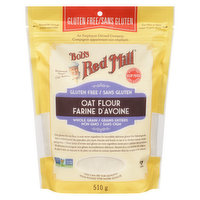 Bob's Red Mill - Oat Flour Whole Grain, Gluten Free, 510 Gram