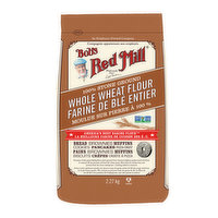 Bobs Red Mill - Flour Whole Wheat, 2.27 Kilogram