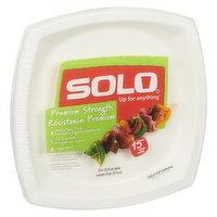 Solo Fruit - Sugarcane Plates 10 inch, 15 Each