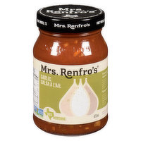 Mrs. Renfro's - Garlic Salsa Medium, 473 Millilitre