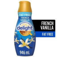 International Delight - Coffee Whitener - Fat Free French Vanilla, 946 Millilitre