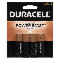 Duracell - AA Batteries, 4 Each